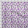 oneOone Cotton Flex Fuschia Pink Fabric Medical Virus DIY Clothing Quilting Fabric Print Fabric by Yard 40 Inche