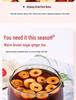 Ginger Jujube Brown Sugar Tea - Comforting Monthly Health Blend with Dried Ginger and Red Jujube
