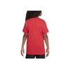 Nike Sportswear Logo Print Round Neck Short Sleeve T-Shirt Kids Tops Red DV2579-659