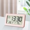Simple Clock, Thin Temperature and Humidity Electronic Clock, Colorful Nordic Style Clock, Convenient Clock, YD005