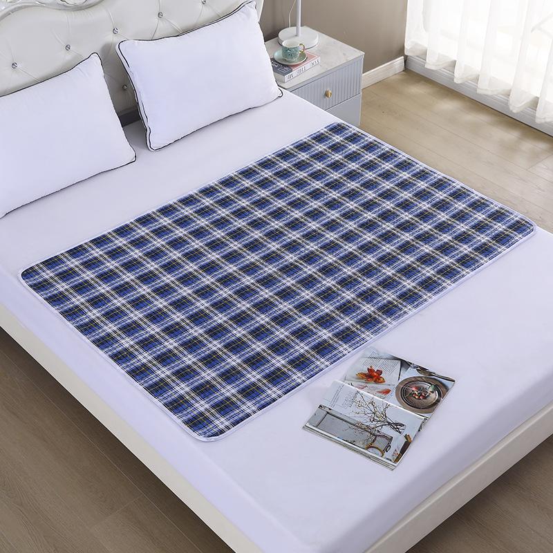 Waterproof Washable Mattress Urine Mat Reusable Waterproof Mattress Protector Cartoon Bed Protector Adult Elder Incontinence Bed Sheet Pad