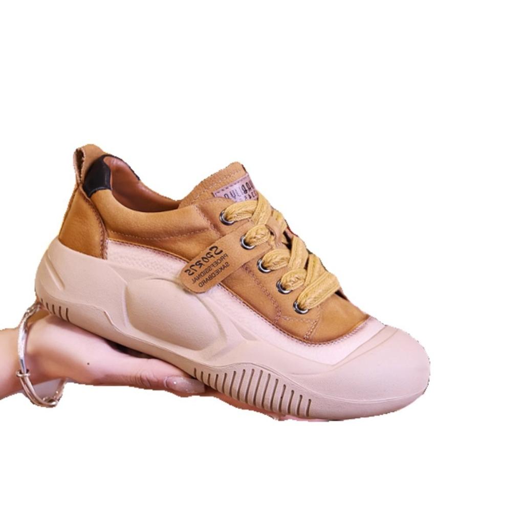 Popular dad shoes women's spring 2025 new breathable women's shoes retro versatile platform casual sports shoes tide