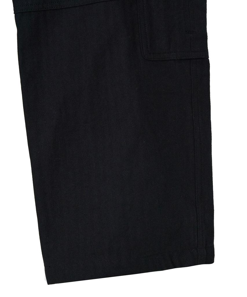 LEE Herringbone Cargo Pants Black