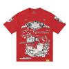 Premium 100% Cotton Crew Neck Short Sleeve T-Shirt Men Loose Fit Casual Print Tee 2025
