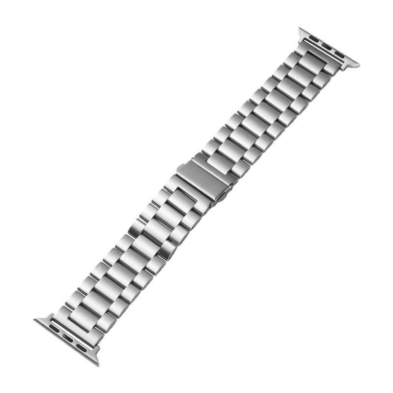 Kompatibles dreigliedriges Edelstahlarmband für Apple iWatch S10/S9 & Huawei GT6