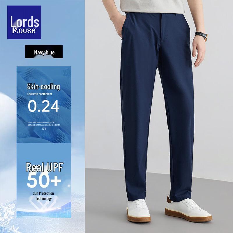 Men s Business Casual Straight Trousers 36