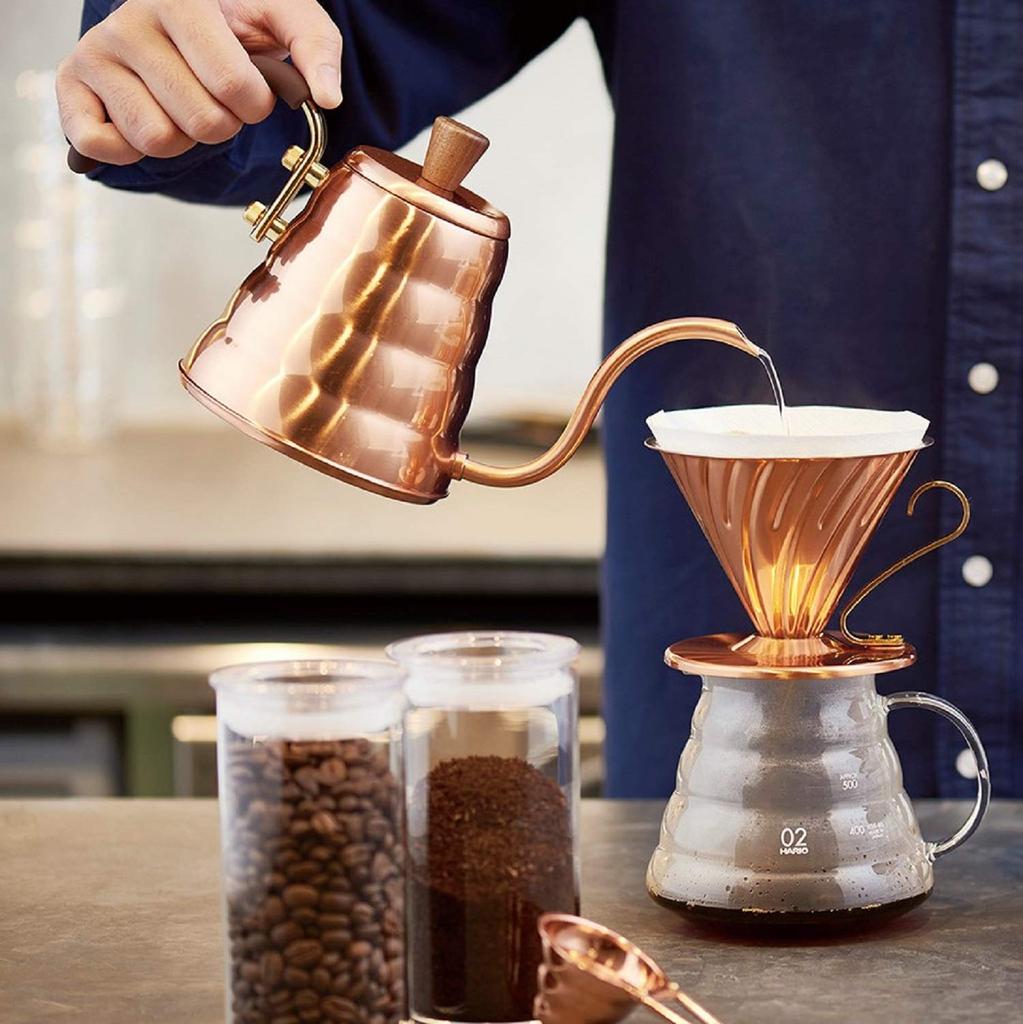 HARIO V60 Copper Drip Kettle, Buono Copper, 700ml, VKBN-90CP