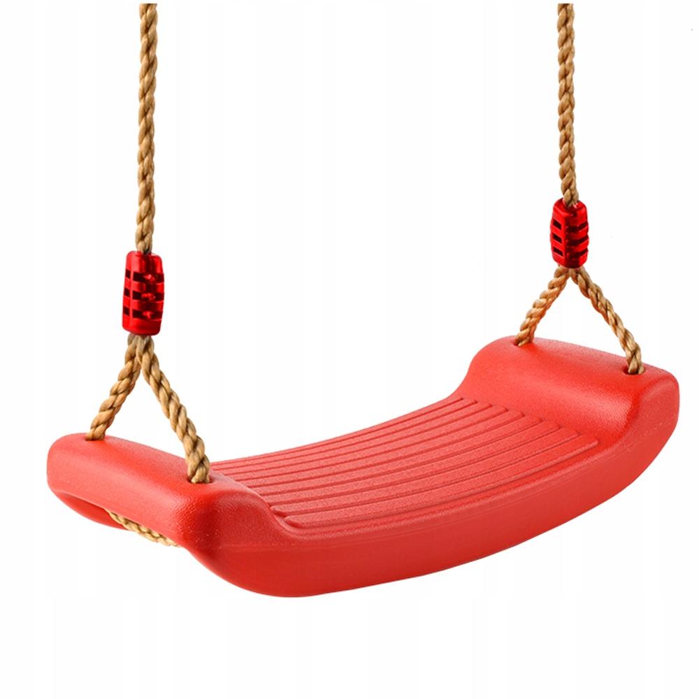 Garden Swing Strong Plastic Red For Children Profiled Board