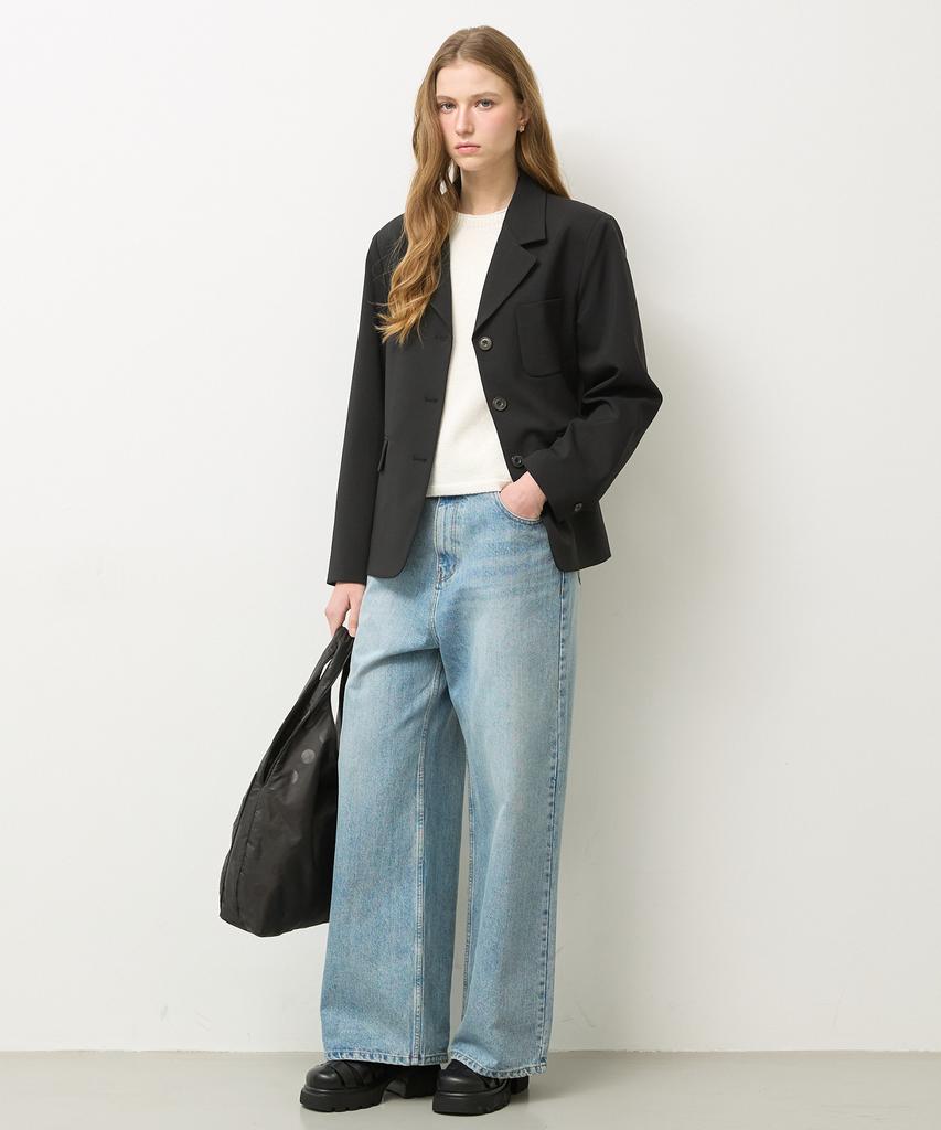 New Looky Basic Fit Jacket_Black
