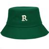 Letters Embroidered Cotton Bucket Hat for Men Women Sun Protection Adjustable Outdoor Casual Hip Hop Cap Streetwear Fashion Hat