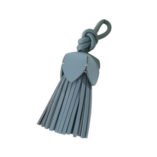 Fusk Läder Tofs Hängande Prydnad DIY Hantverk Tillverkning Vintage Tofs Hänge Väska Plånbok Bil Nyckelring Skolväska Hängande Dekoration