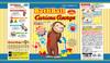 Set of 6 Curious George Bath Bombs by Nor Corporation, Featuring Curious George Bath Ball 2. Includes a Character Toothbrush for Kids and Moms Alike.
