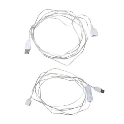 USB Extension Connection Cable for Usb Light Fan Charging With/Without Switching