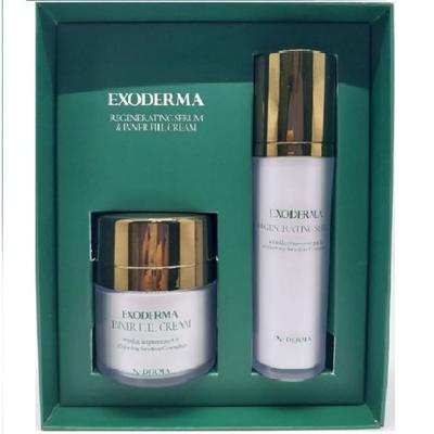 Classeum 2 dalių rinkinys Balinimas, regeneracija, raukšlių mažinimas, mityba, drėkinimas, funkcinis serumas-kremas, po 50 ml, 1 rinkinys
