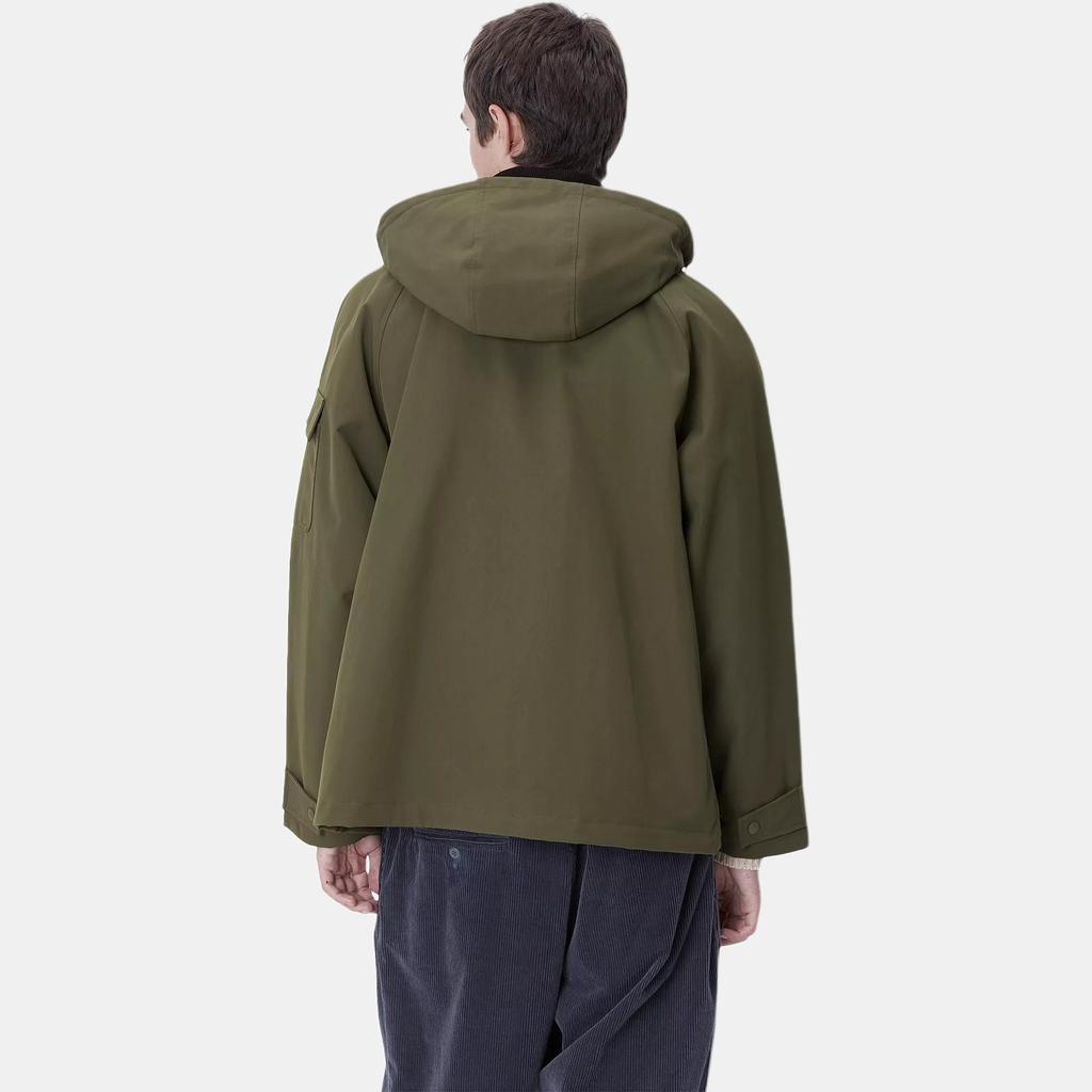 Carhartt WIP FW24 K Fullscreen Clarton Jacket Front Inner Pocket Square Label Long Sleeve Casual Loose Comfortable Jacket Men Jackets I033871-2JB-XX