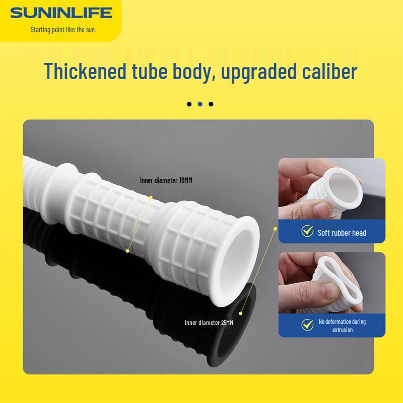 Universal Household Drain Hose: Washing Machine, Faucet, AC, Water Pipe Extension