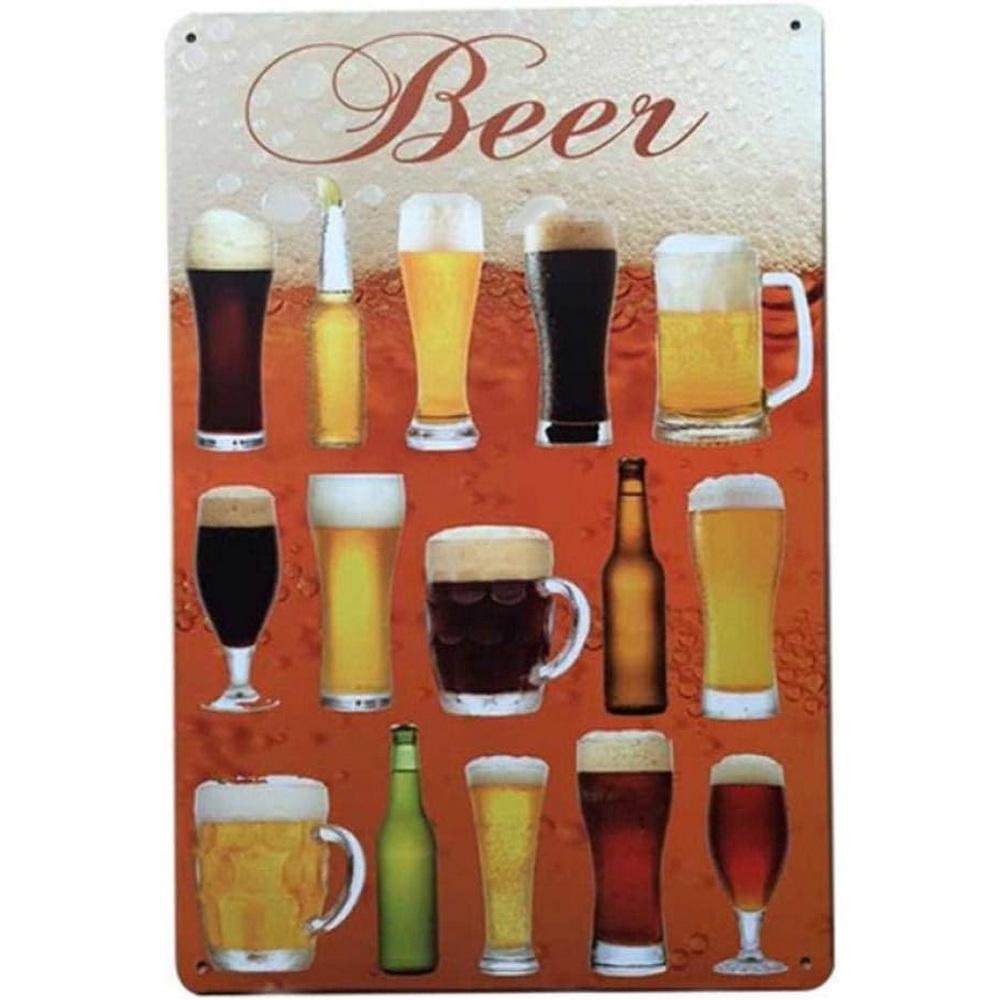 Plaque Metal Tin Signs All You Need is Beer Wall Decoration Vintage Posters Iron Painting for Man Cave Home Cafe Garden Club