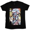 Comics Captain America Wheel Tee TShirt Unisexs