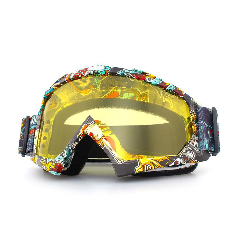 The new ski glasses are unisex, and the off-road motorcycle outdoor ski goggles can be worn.