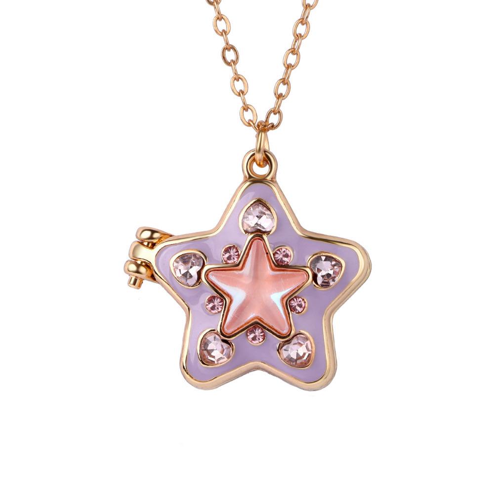 

Lovecryst 1Pcs Fashion Rhinestone Can Be Opened Heart-shaped Photo Box Pendant Necklace for Girls Jewellery Birthday Gift
