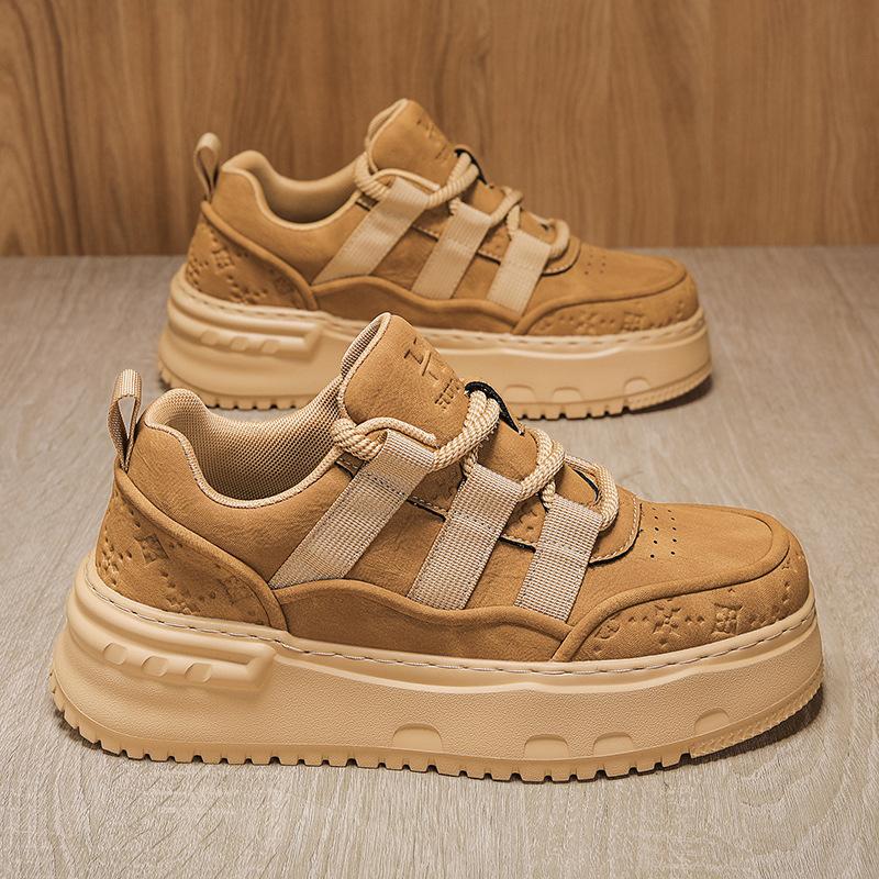 Casual Leather Shoes Autumn Shoes Soft Sole Business Casual Shoes Flat Heel British and Doudou Shoes 39 [standard sports code]