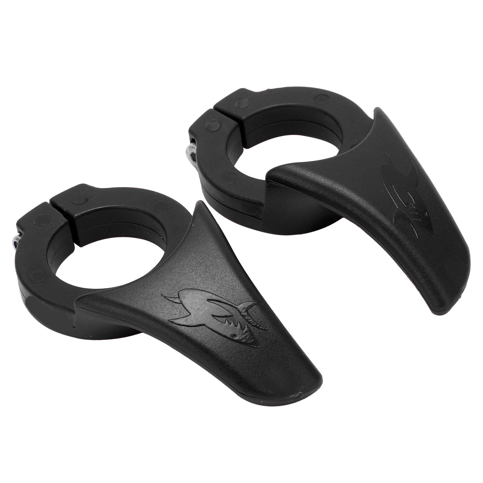 

Enlee 1 пара мини-подставок для велосипеда, универсальные удлиненные наконечники руля для горного велосипеда, черные чёрный