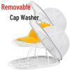 Home Hat Washer Bag: Anti-Deformation, Removable Rack for Baseball and Duckbill Caps