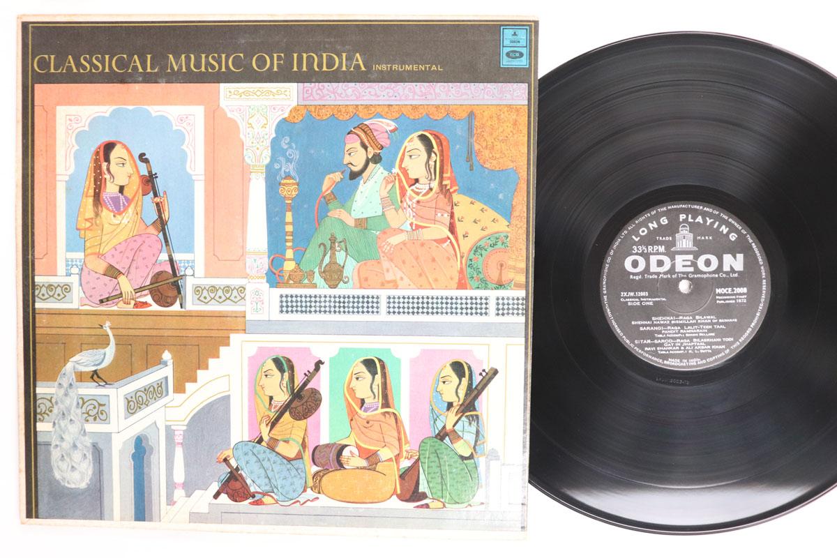 LP Record VARIOUS  Classical Music Of India MOCE2008 ODEON 1972 India World Music Used