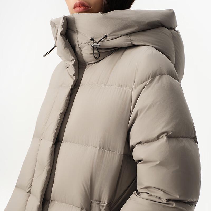 Women's Mid-length Goose Down Puffer Jacket