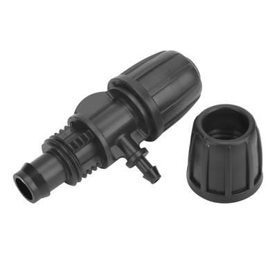 10 Stück Gartenverbinder 16mm auf 4/7 Garten-Schloss Dorn-T-Stück für PE-Schlauch Gartenbewässerung