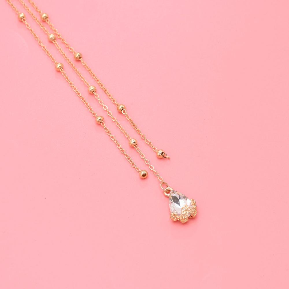 Zinc Alliage de Zinc Cristal Bandeau Frontal Bijoux Hellenisme Vintage Chaîne de Tête Feuille d'Olivier Luxe Filles