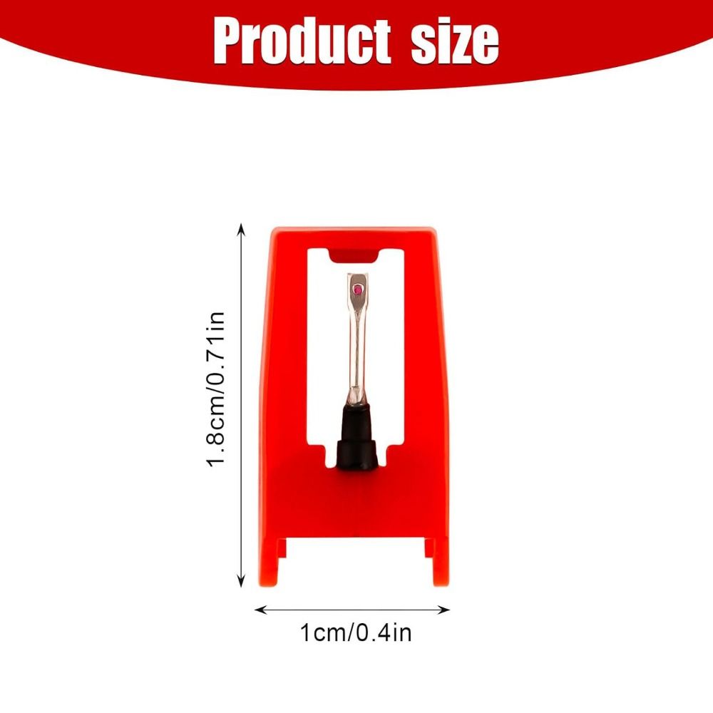 4Pcs Durable Replacement Stylus Needles Portable Turntable Needle  Turntable Cartridges