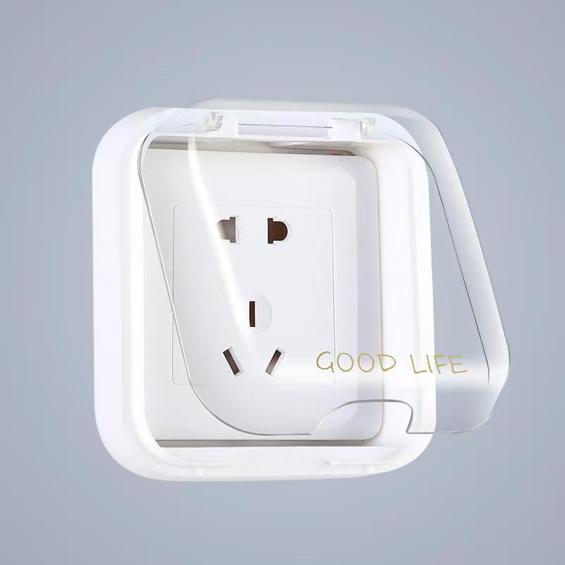 86 Type Bathroom Socket Waterproof Splash-Proof Cover