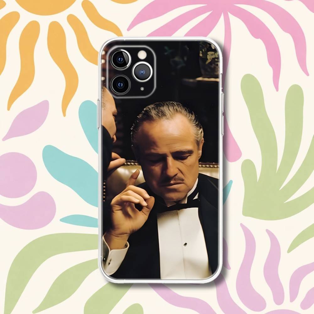 The G-Godfather Movie Phone Case For iPhone 17,16,15,11,12,14,13 Pro Max Plus Mini X,XS,XR,7,16E Air Transparent Cover Fundas