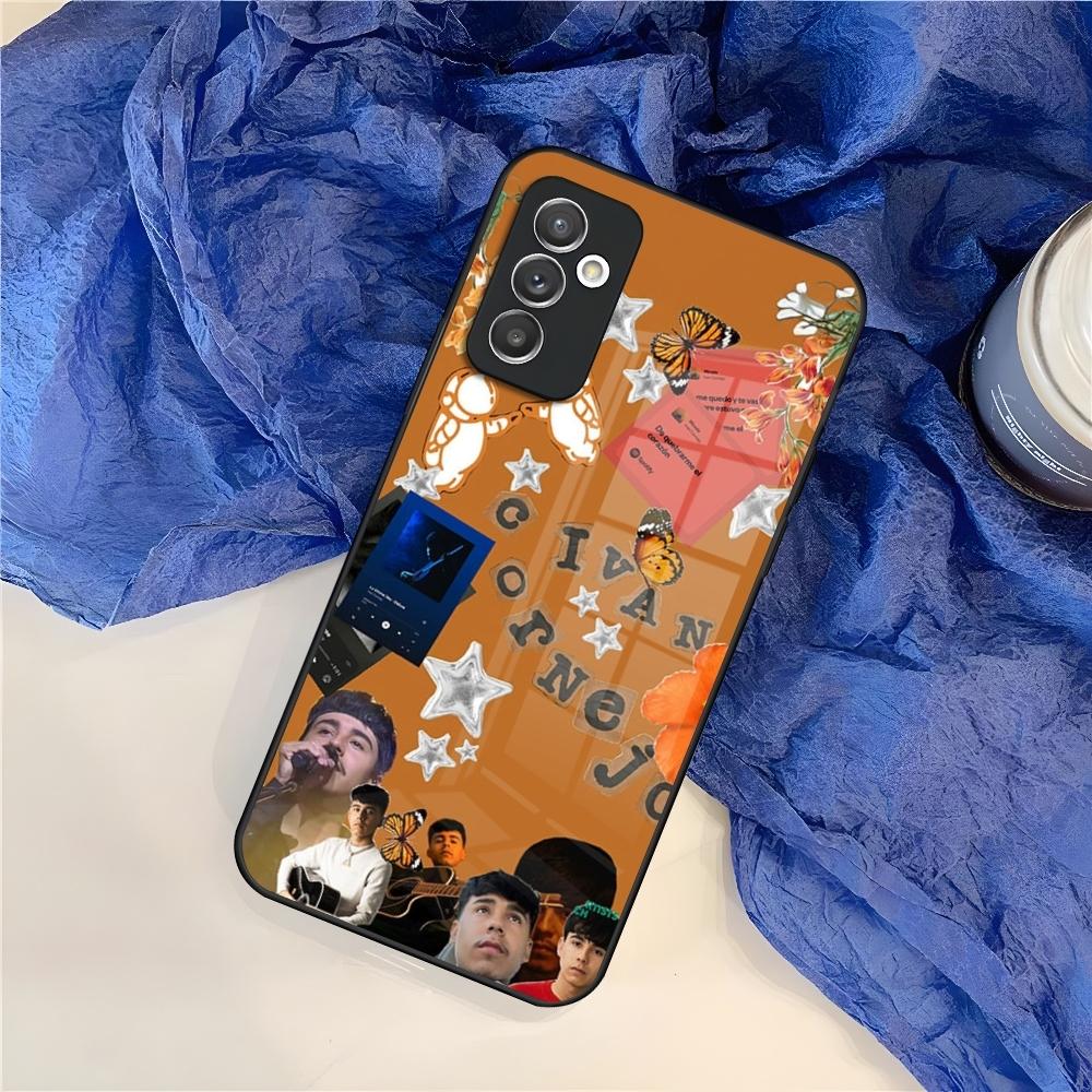 Ivan Cornejo Rapper Phone Case for Samsung S25 S24 S30 S21 S23 S20 S22 Fe S10 E S9 Note 20 Pro Ultra Plus Glass Cover