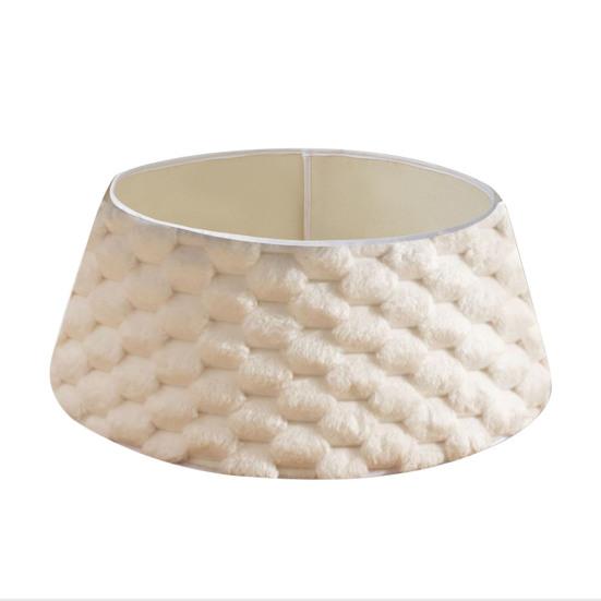 

Юшенг Юбка для рождественской елки Легкая установка Богемный дизайн Плюшевая 3D Обложка основания елки Праздничный домашний декор для фестиваля S C