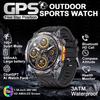 2026 Display Built-in GPS Smart Watch Men 1000Mah Battery Compass 10ATM IP69K Waterproof Tactics Sport Bluetooth call Smartwatch