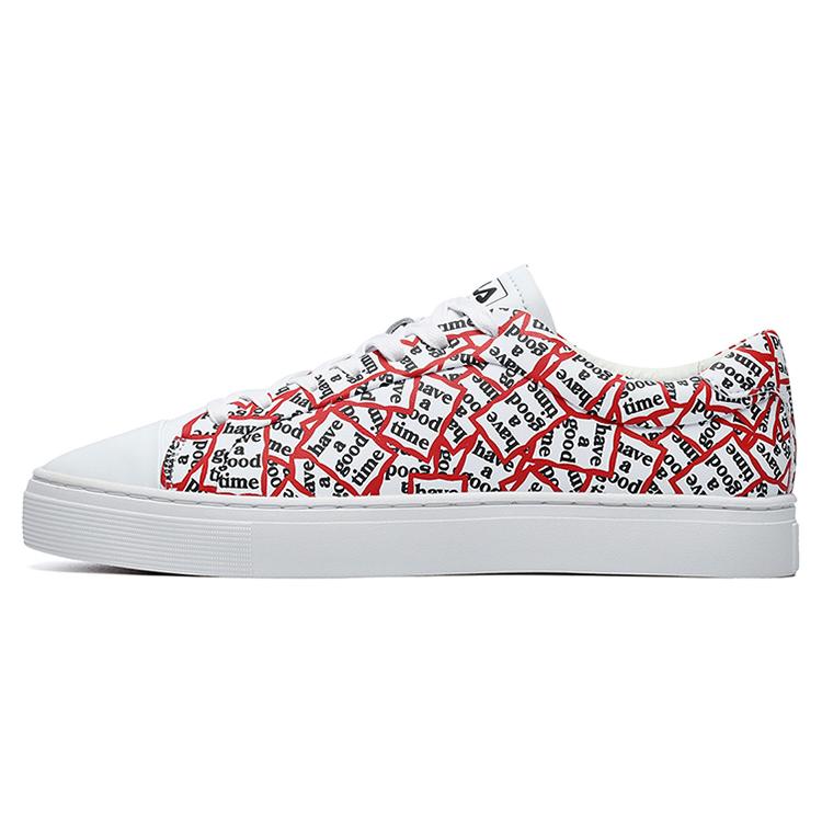 New FILA 1911 X Hagt Skate Shoes 'Red White' F12M222207FWF