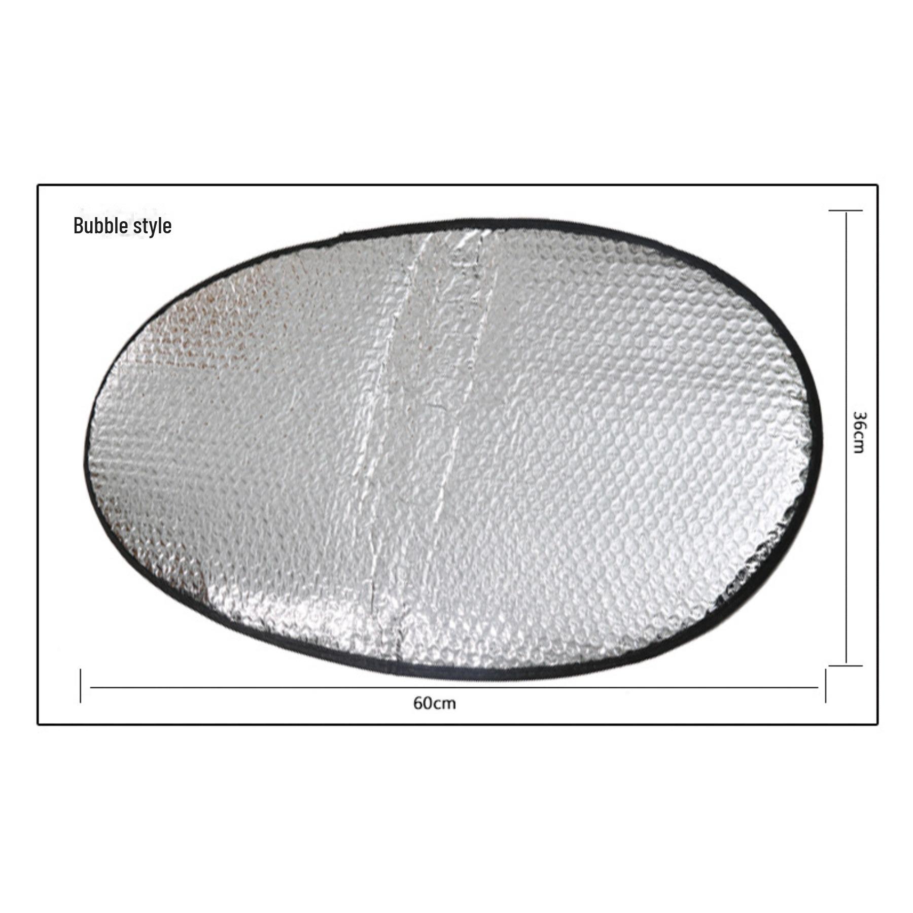 

Солнцезащитный чехол для сиденья электромобиля с алюминиевой фольгированной пленкой - теплоизоляционный светоотражающий дизайн для автомобиля и мотоцикла