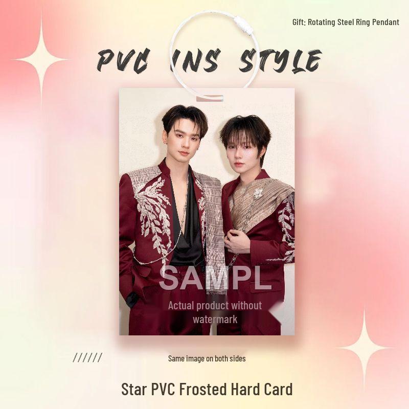 Thai Star Kengnampimg CP Support PVC Card Star Competition Ita Bag Pendant Ornament