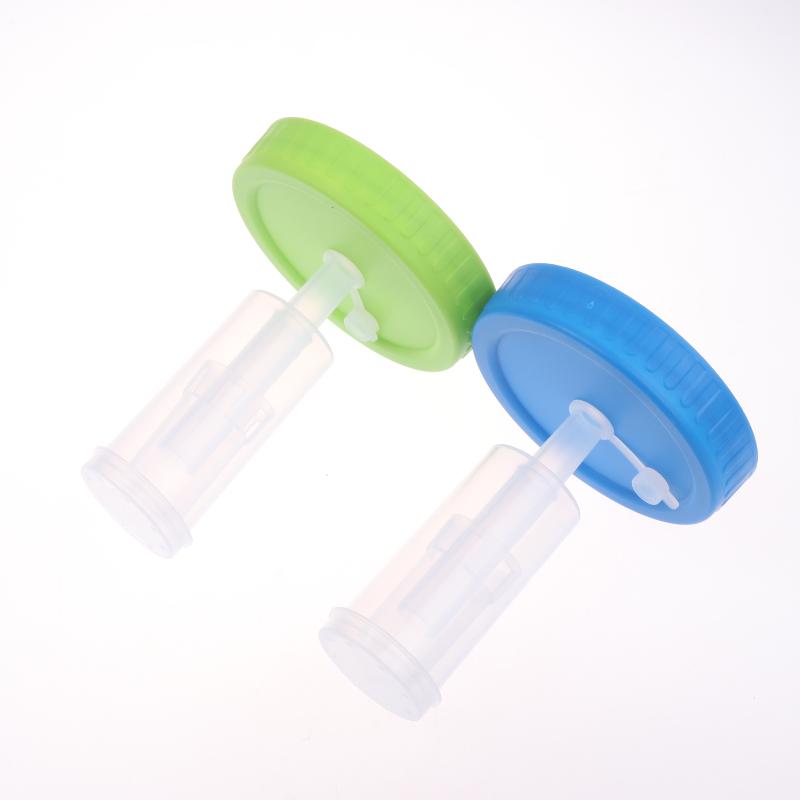 Waterless Fermenting Airlock Lids Covers With One-Way Exhaust Valves For Wide Mouth Mason Jar Sealed Lid Kitchen Supplies