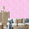 Powder Pink Stars Wallpaper for Living Room and Bedroom 50x1000