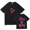 Ed Sheeran Play Is Now Tshirts Short Sleeve Cotton Fashion T-shirt Casual Men Women Loose Tee-shirt Streetwear Unisex Print Tees