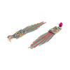 Women's Jewellery Earrings Crystal Tassel Handmade Earrings for Girls and Women