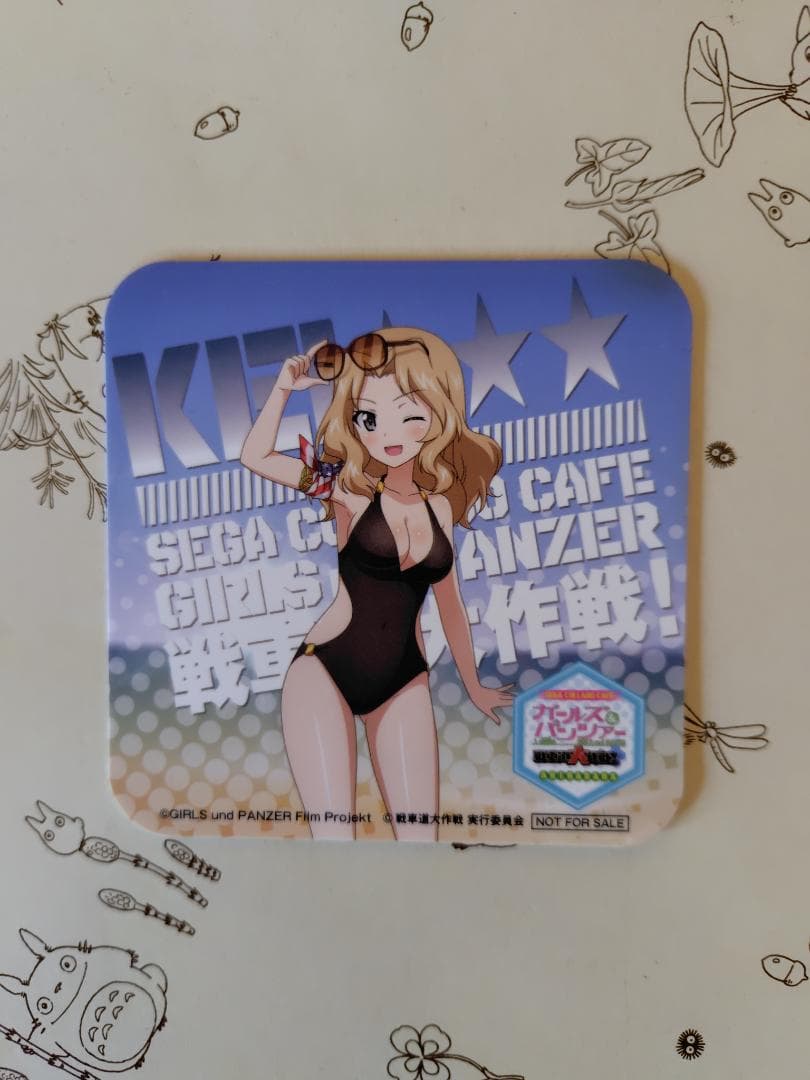 

[USED] K Girls & Panzer x Sega Collaboration Cafe Bonus Coaster