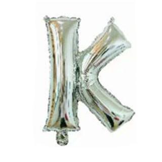 16 Inch Slim Gold Letter Aluminum Foil Balloon Bright Gold Wedding Decoration Film Balloon