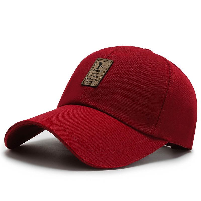 Men's and women's new fashion baseball caps, autumn and winter outdoor leisure sunscreen visors, travel caps