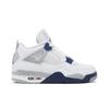 Air 4 Retro 'Midnight Navy' (Unisex) White / Midnight Navy / Light Smoke Grey / Fire Red Vintage Basketball Shoes DH6927 140