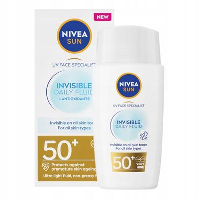 Nivea Sun Invisible Daily Fluid SPF50+ 40ml