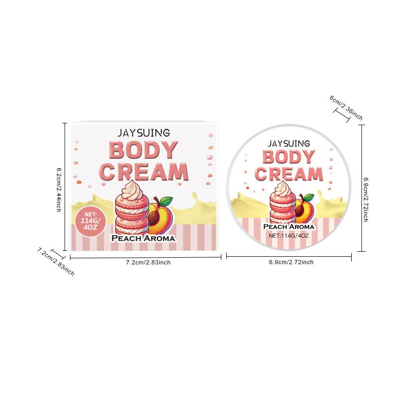 Moisturizing Body Glaze Cream Body Butter Hydration Soft Smooth Skin Non Sticky Non Tightening